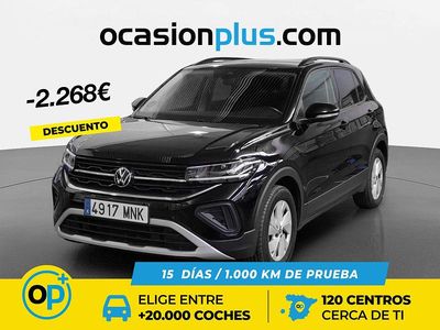 Usado VW T-Cross Life 116 CV (85 kW) 2024 Negro SUV
