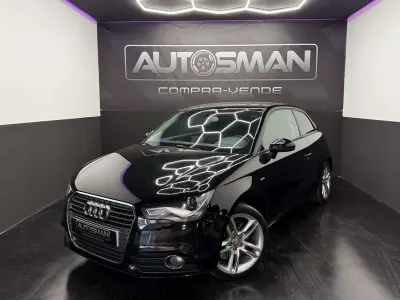 Usado Audi A1 Ambition 143 CV (105 kW) 2013 Negro Utilitario