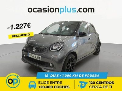 Usado Smart ForFour Passion 90 CV (66 kW) 2019 Gris Utilitario