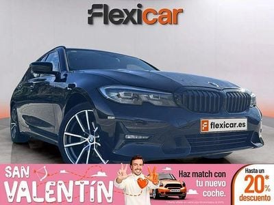 Usado BMW 320 190 CV (139 kW) 2020 Negro Familiar