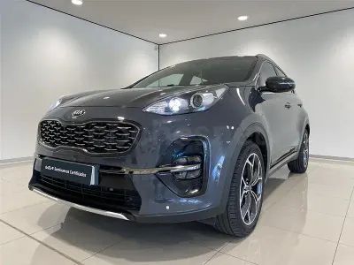 Usado Kia Sportage GT-Line 136 CV (100 kW) 2019 Negro SUV