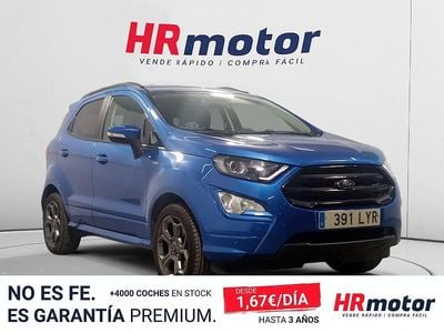 Usado Ford Ecosport ST-Line 125 CV (91 kW) 2022 Azul SUV