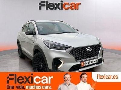 Usado Hyundai Tucson N Line 132 CV (97 kW) 2020 Gris / plata SUV