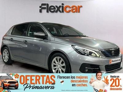 Usado Peugeot 308 Style 130 CV (95 kW) 2020 Gris Berlina