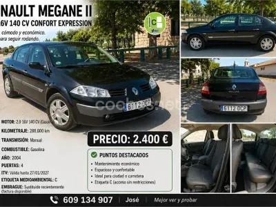 Usado Renault Mégane II