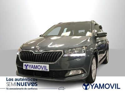 Usado Skoda Fabia 110 CV (80 kW) 2018 Gris Familiar