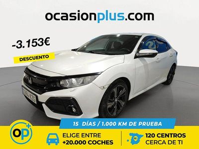 Blanco Usado 2019 Honda Civic Elegance Berlina | 17.750 € (Buen precio)
