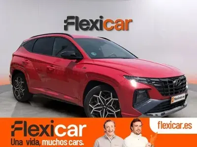 Usado Hyundai Tucson N Line 150 CV (110 kW) 2022 Rojo SUV