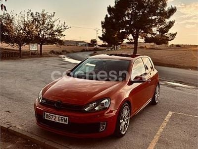 Usado VW Golf VI GTI 210 CV (154 kW) 2009 Rojo Utilitario