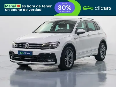 Begagnad VW Tiguan Sportline 150 HK (110 kW) 2018 Vit SUV