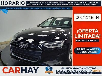 Usado Audi A4 151 CV (111 kW) 2021 Negro Familiar