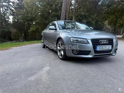 Usado Audi A5 190 CV (139 kW) 2008 Gris / plata Coupe