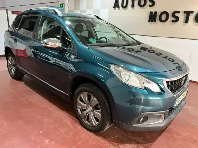 Brugt Peugeot 2008 Allure 100 HK (73 kW) 2017 Grøn SUV