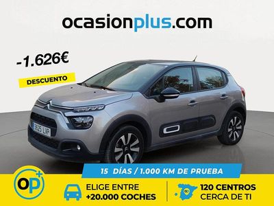 Usado Citroën C3 Feel 83 CV (61 kW) 2021 Gris Berlina
