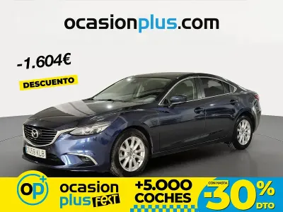 Käytetty Mazda 6 Style+ 150 HP (110 kW) 2018 Sininen Sedan