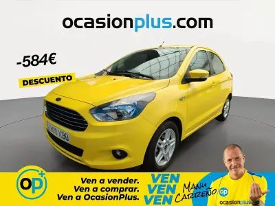 Usado Ford Ka Ultimate 85 CV (62 kW) 2017 Amarillo Berlina