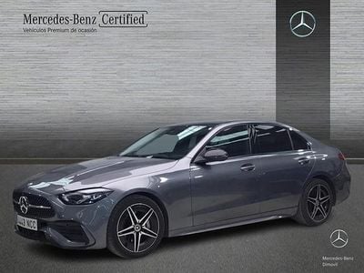 Usado Mercedes C220 AMG line 200 CV (147 kW) 2025 Marrón Berlina