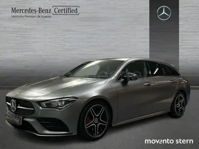 Usado Mercedes CLA200 Shooting Brake 163 CV (119 kW) 2020 Gris / plata Familiar