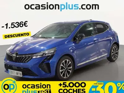 Usado Renault Clio Techno 91 CV (66 kW) 2025 Azul Utilitario