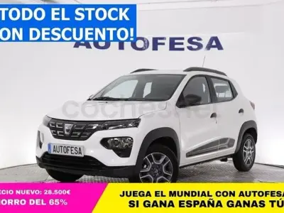 Usado Dacia Spring Comfort 33 kW (45 CV) 2021 Blanco Utilitario