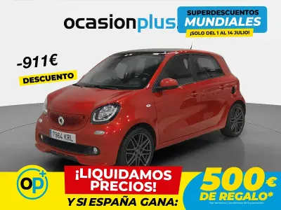 Usado Smart ForFour 90 CV (66 kW) 2018 Rojo Utilitario