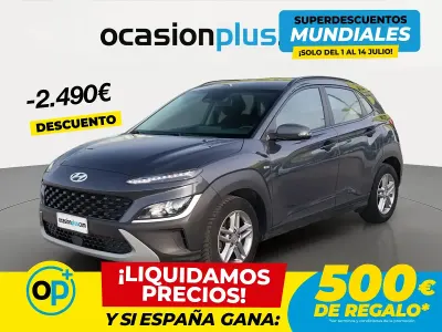 Usado Hyundai Kona 120 CV (88 kW) 2022 Gris SUV