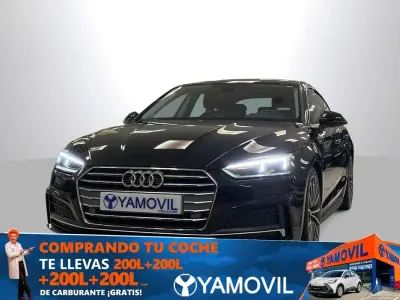 Usado Audi A5 Sportback Sport 190 CV (139 kW) 2019 Negro Utilitario