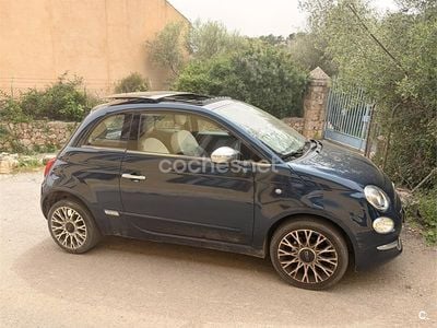 Usado Fiat 500 Lounge 69 CV (50 kW) 2016 Azul Berlina