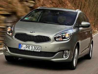 Usado Kia Carens 136 CV (100 kW) 2017 Azul Monovolumen