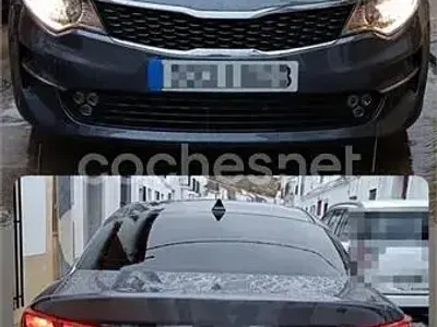 Usado Kia Optima 141 CV (103 kW) 2017 Gris / plata Berlina