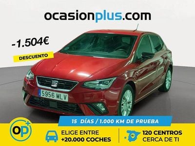 Usado Seat Ibiza FR 110 CV (80 kW) 2023 Rojo Utilitario