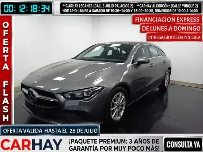 Usado Mercedes CLA200 Business 150 CV (110 kW) 2021 Gris Berlina
