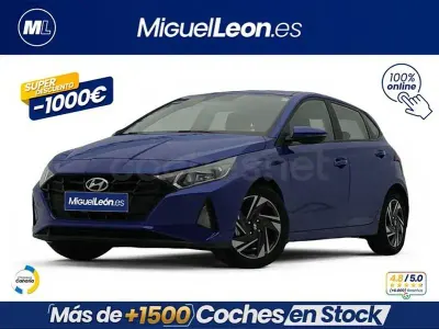 Usado Hyundai i20 100 CV (73 kW) 2022 Azul Utilitario