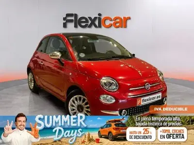 Usado Fiat 500 70 CV (51 kW) 2021 Rojo Utilitario