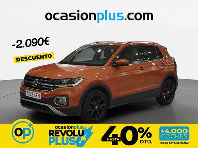 Usado VW T-Cross Sportline 115 CV (84 kW) 2020 Naranja SUV