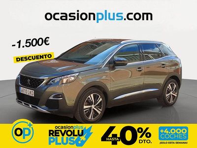 Usado Peugeot 3008 GT-line 130 CV (95 kW) 2020 Gris SUV
