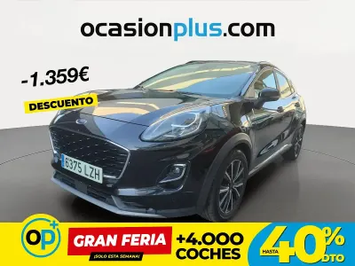 Usado Ford Puma Titanium 125 CV (91 kW) 2022 Negro SUV