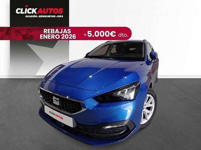 Usado Seat Leon Style 116 CV (85 kW) 2025 Azul Utilitario