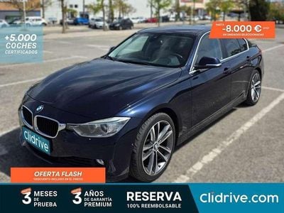 Begagnad BMW 320 Efficient Dynamics 163 HK (119 kW) 2015 Blå Sedan