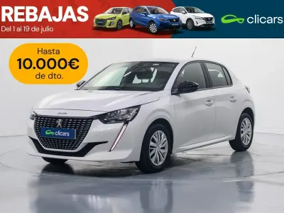 Usado Peugeot 208 Active 75 CV (55 kW) 2022 Blanco Utilitario