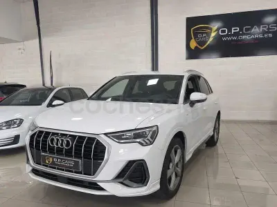 Usado Audi Q3 S-Line 190 CV (139 kW) 2019 Blanco SUV