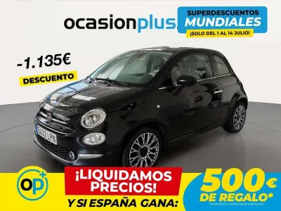 Usado Fiat 500 Connect 71 CV (52 kW) 2021 Negro Utilitario