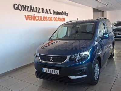 Usado Peugeot Rifter Active 100 CV (73 kW) 2020 Azul Monovolumen