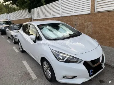 Usado Nissan Micra Acenta 100 CV (73 kW) 2019 Blanco Utilitario