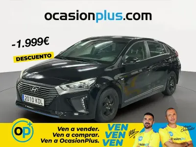 Usado Hyundai Ioniq 141 CV (103 kW) 2017 Negro Utilitario