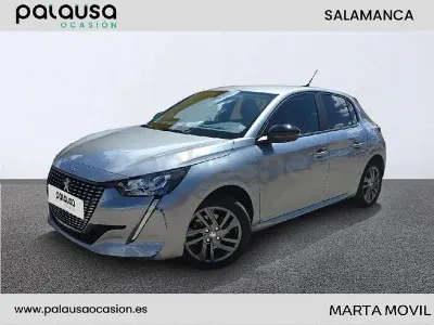 Usado Peugeot 208 Active 100 CV (73 kW) 2022 Gris / plata Utilitario