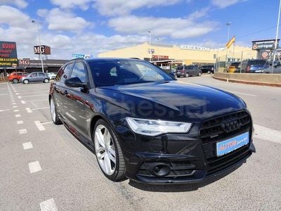 Usado Audi A6 S-Line 272 CV (200 kW) 2017 Negro Familiar