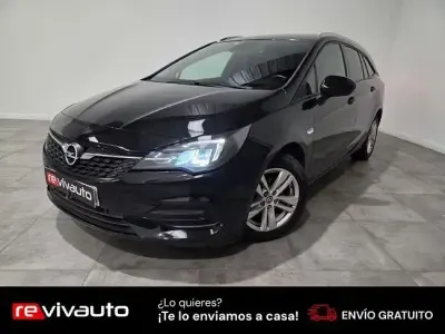 Usado Opel Astra GS Line 105 CV (77 kW) 2020 Negro Familiar