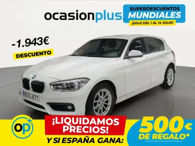 Usado BMW 116 109 CV (80 kW) 2019 Blanco Utilitario