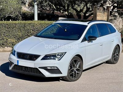 Usado Seat Leon ST FR 180 CV (132 kW) 2017 Blanco Familiar